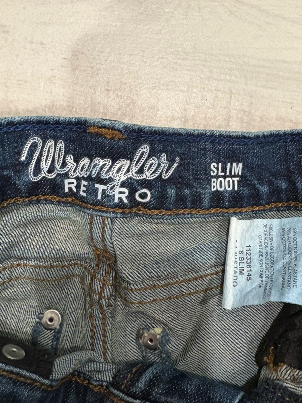 LNWT Boys Wrangler Jeans - Picture 3 of 3